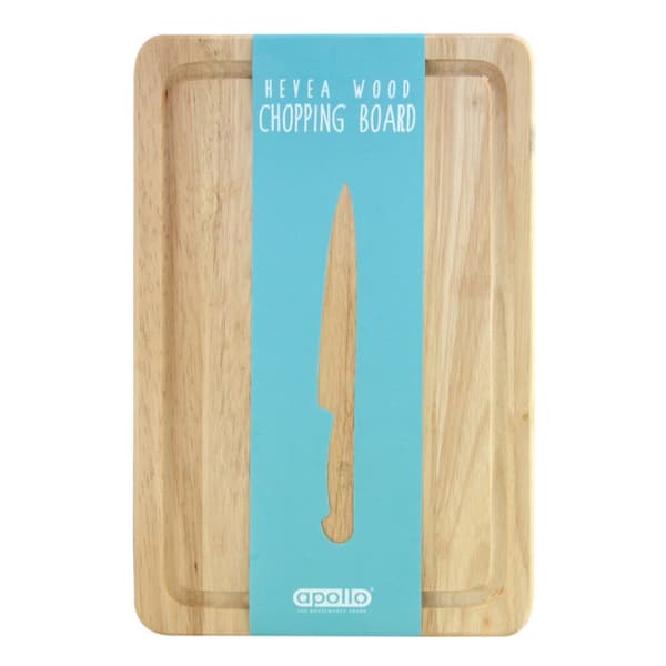 Rubberwood Chopping Board 20 x 30cm Small