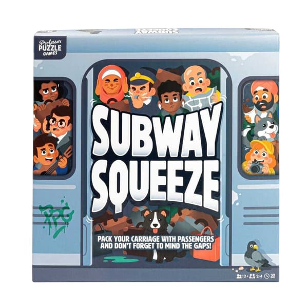 Professor Puzzle Subway Squeez brädspel