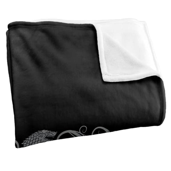 Game Of Thrones Winter Is Coming Scroll Soft Touch Blanket
