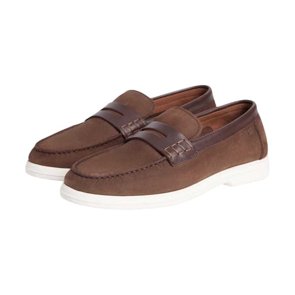 Tommy Hilfiger Mens Nubuck Flat Trainers