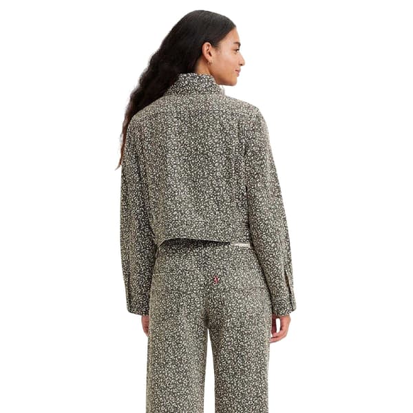 Levis Dam Wellthread Blommig Jeansjacka