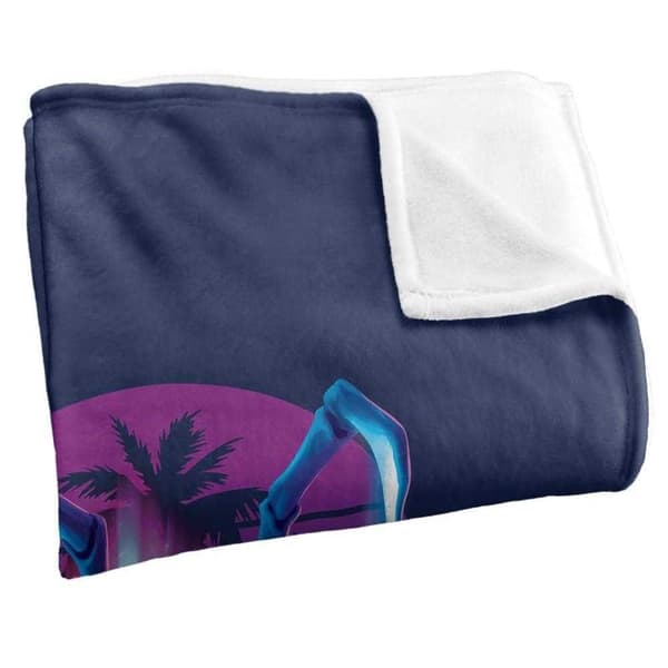 Blue Beetle City Protector Soft Touch Blanket