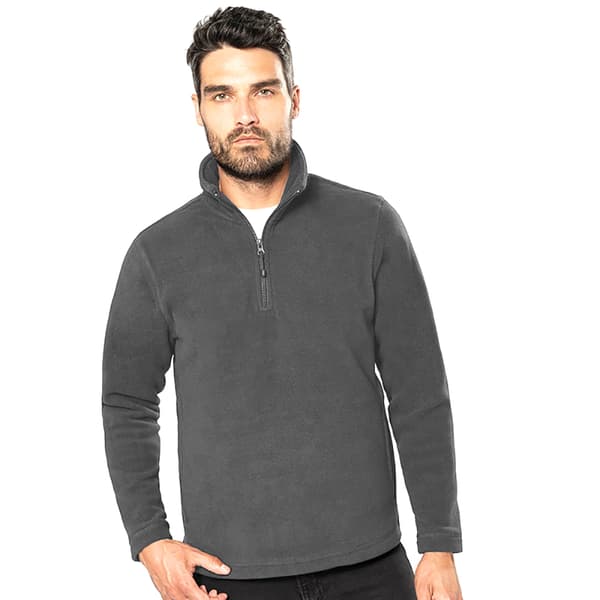 Kariban Herr Enzo 1/4 Zip Fleecetröja