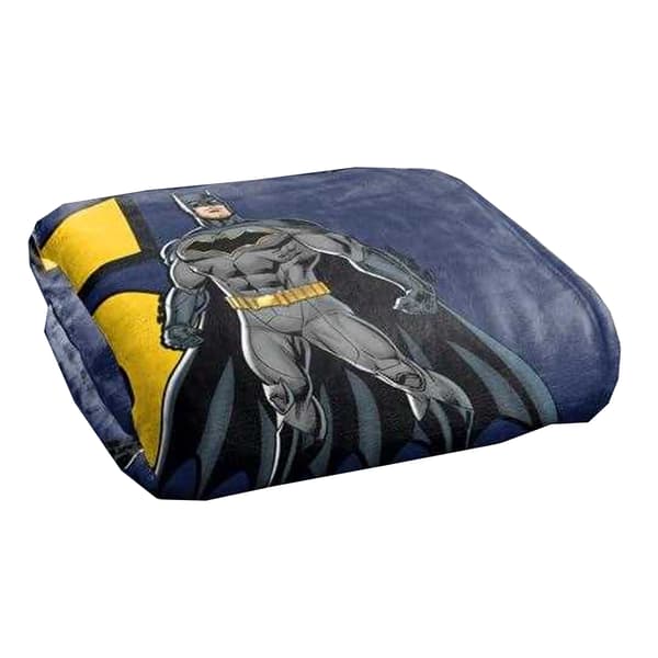 Justice League Batman Soft Touch 5th Birthday Blanket
