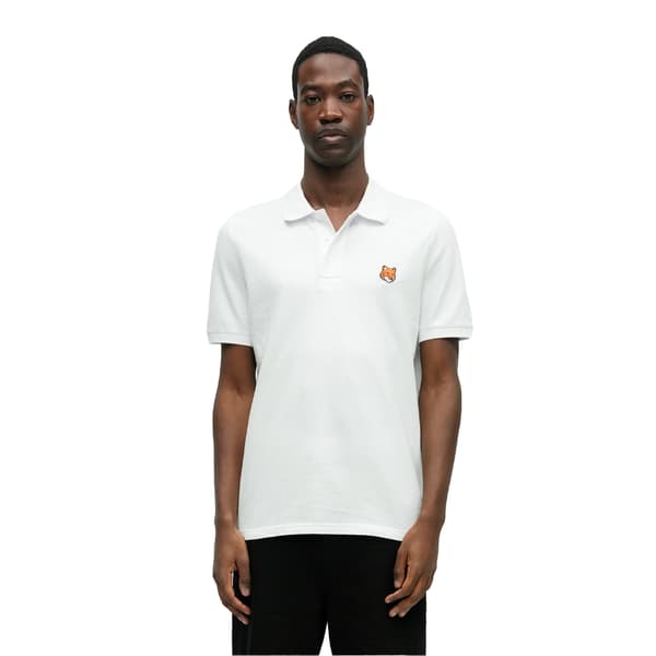 Maison Kitsuné Herr Fox Kortärmad Pikétröja