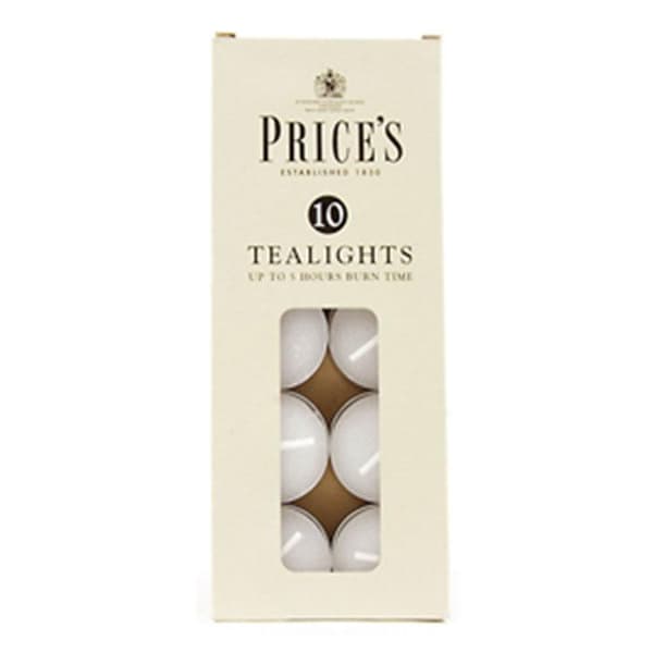 Prices Värmeljus 4,5 timmar 10-pack