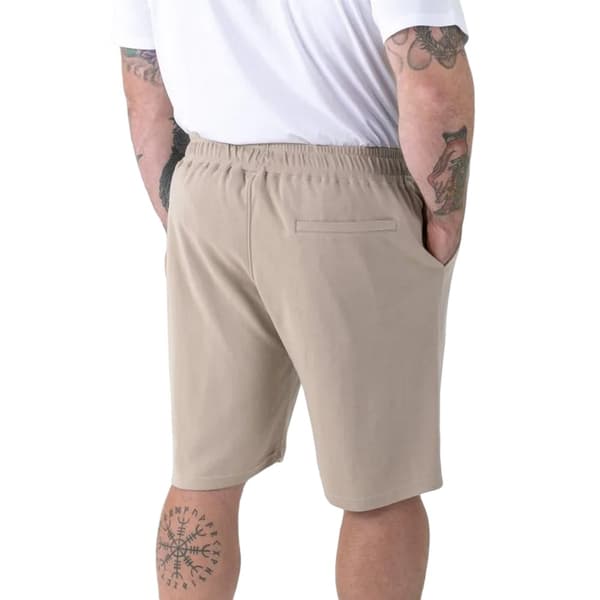 Duke Mens Mitchell 3 D555 Stretch Plain Elasticated Waist Kingsize -shortsit