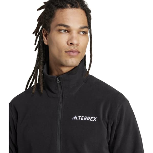 Adidas Terrex Multi Essentials Halv Zip Fleecejacka för män
