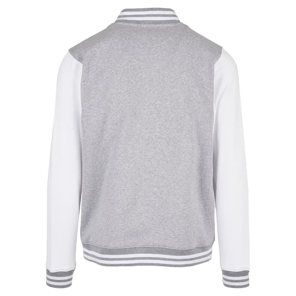 Build Your Brand Herr Basic Contrast Varsity Jacka