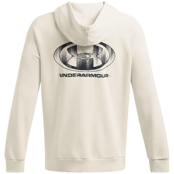 Under Armour Mens Rival Raglan Drawstring Hoodie