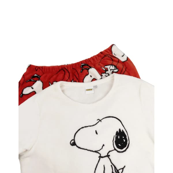Peanuts Langt pyjamasæt til kvinder/damer med Snoopy