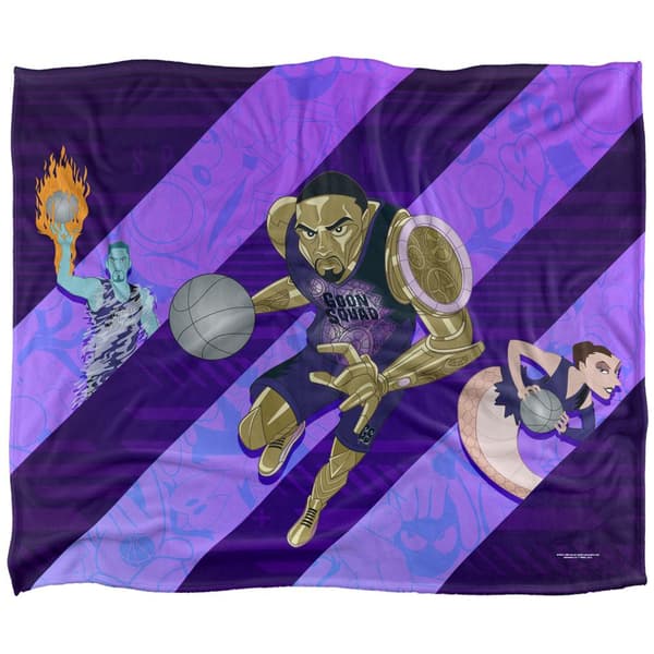Space Jam: A New Legacy Goon Squad Action Pose Blanket