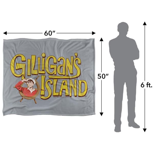 Gilligan's Island Logo Soft Touch Blanket
