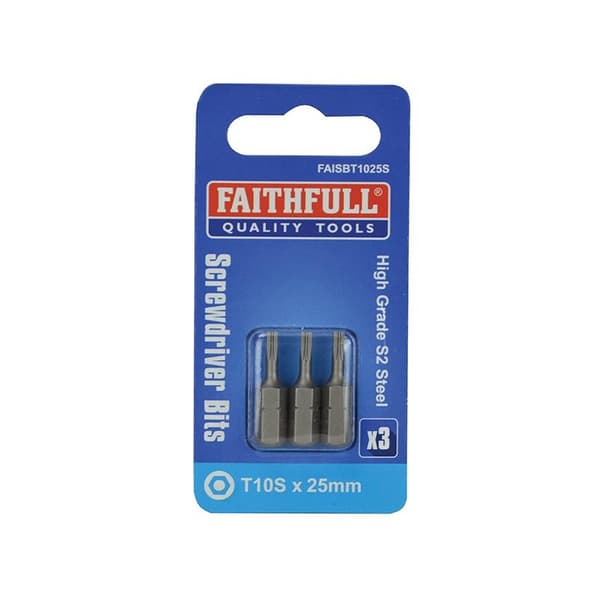 Faithfull Säkerhetsbits i S2-stål