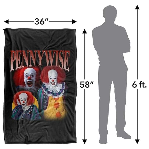 It Pennywise Bootleg Soft Touch Blanket