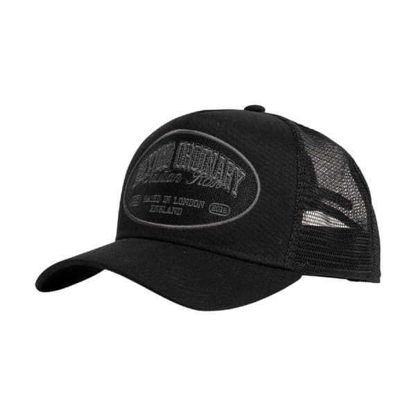 Christian Rose Embroidered Patch Trucker Cap