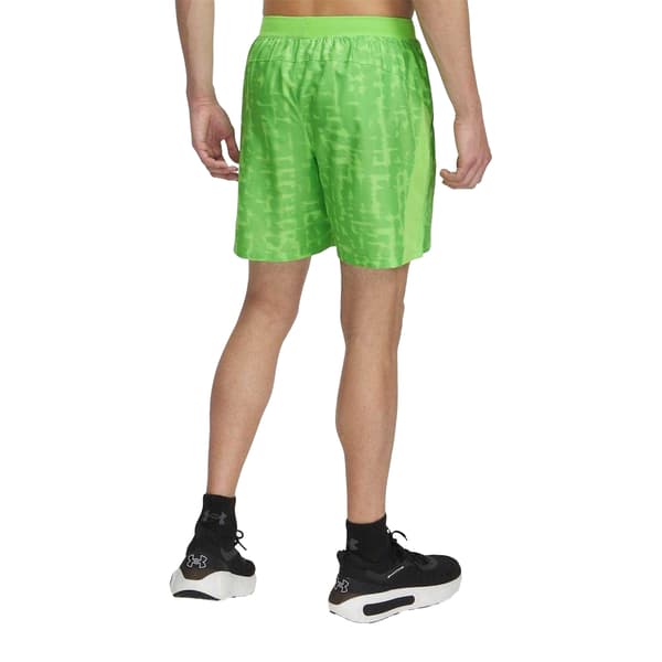Under Armour Mens Performance Patterned Lightweight Athletic Running Shorts