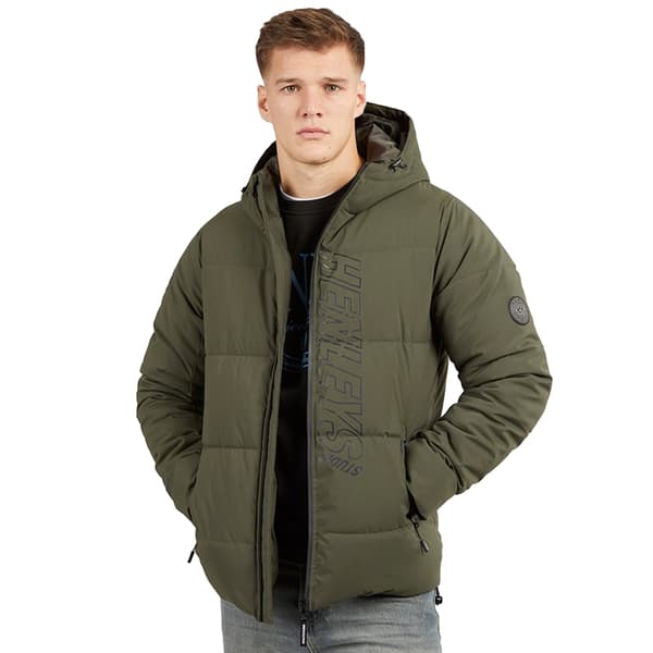 Henleys Miesten System Ski Puffer -takki