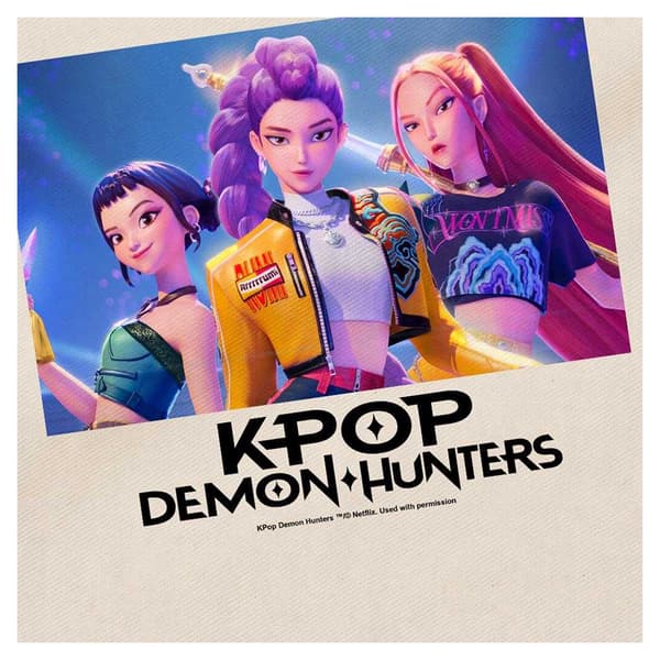 K-Pop Demon Hunters Heroic Huntrix Reusable Tote Bag