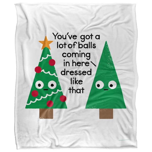 David Olenick Spruced Up Silky Supersoft Blanket