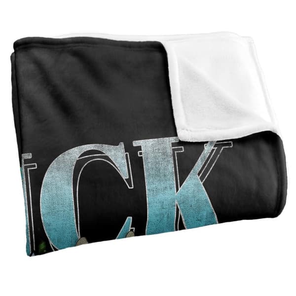 Rick And Morty Homage Soft Touch Blanket