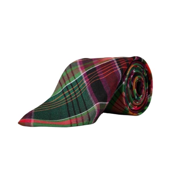 Ralph Lauren Checked Cotton Tie