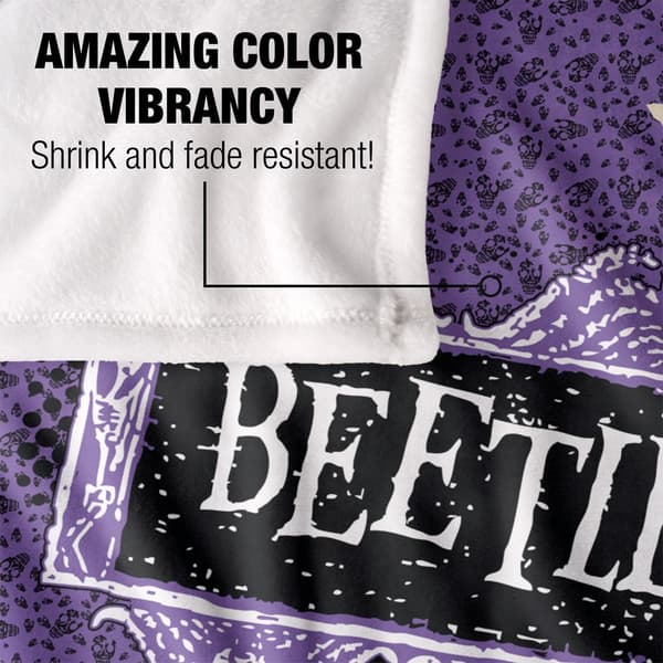 Beetlejuice Silky Logo Supersoft -peitto