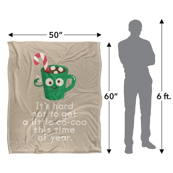 David Olenick Mallow Out Silky Supersoft Blanket