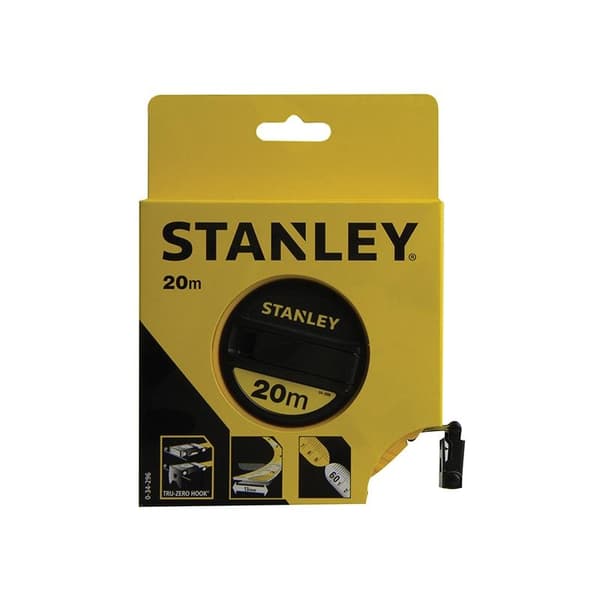 Stanley Hand Tools Closed Case Fibreglass Long Tape