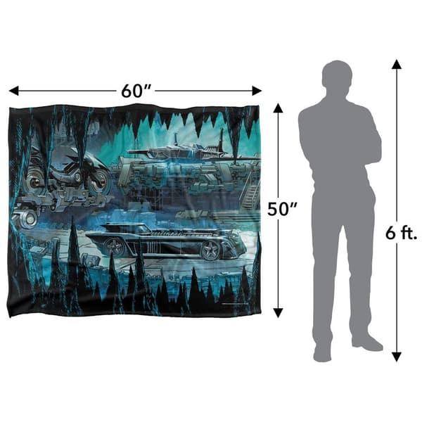 Batman Vehicles Blanket
