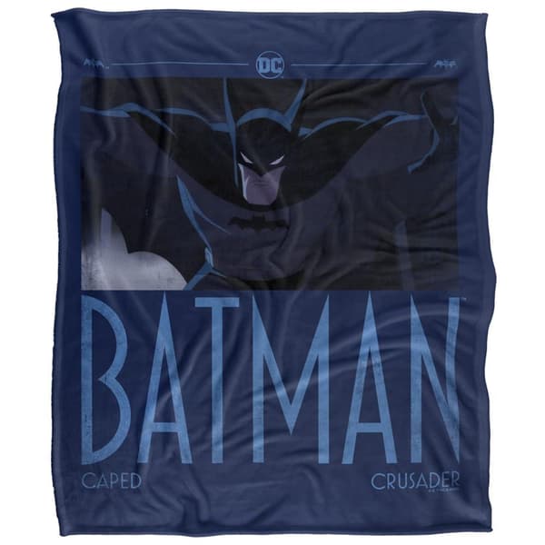 Batman: Caped Crusader Comic Strip Soft Touch Blanket