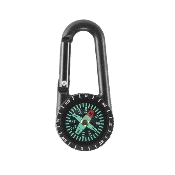 MidOcean Chaco ABS Plastic Carabiner Clip Compass