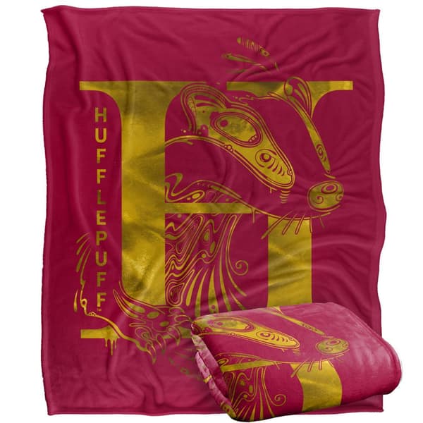 Harry Potter Hufflepuff Abstract Blanket