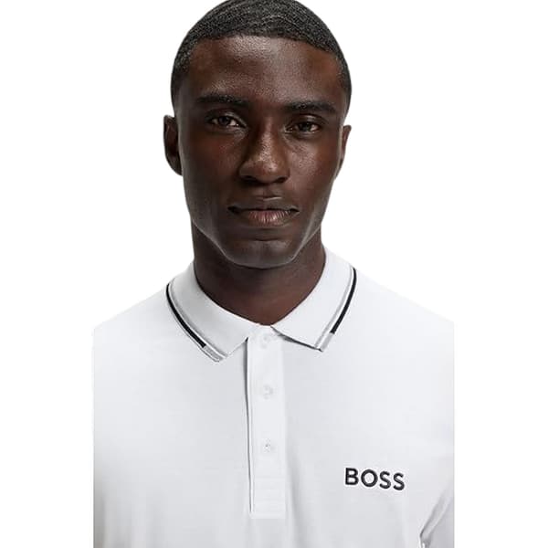 Boss Herr Join Paddy Pikétröja med broderad logotyp
