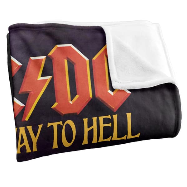 AC/DC Highway To Hell Silkinpehmeä peitto