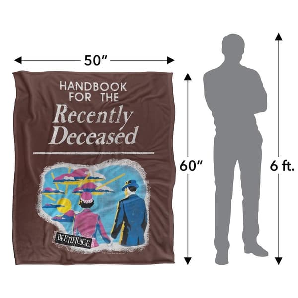 Beetlejuice Handbook For The Recently Deceased Blanket