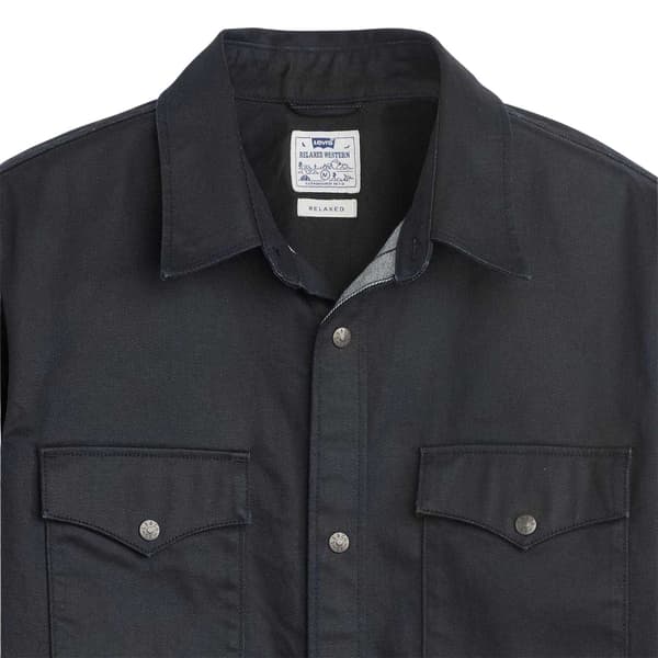 Levis Mens Collared Relaxed Fit Shirt