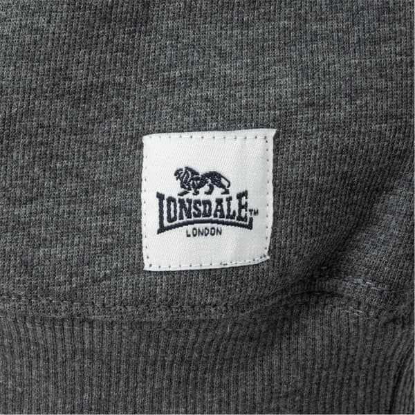 Lonsdale Herr Tröja med rund hals, normal passform, långärmad