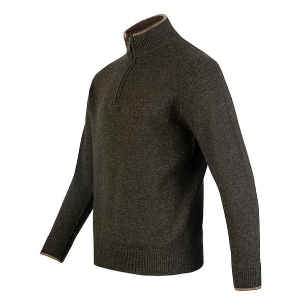 Jack Pyke Ashcombe Halv Zip Tröja i Lammull för Herr