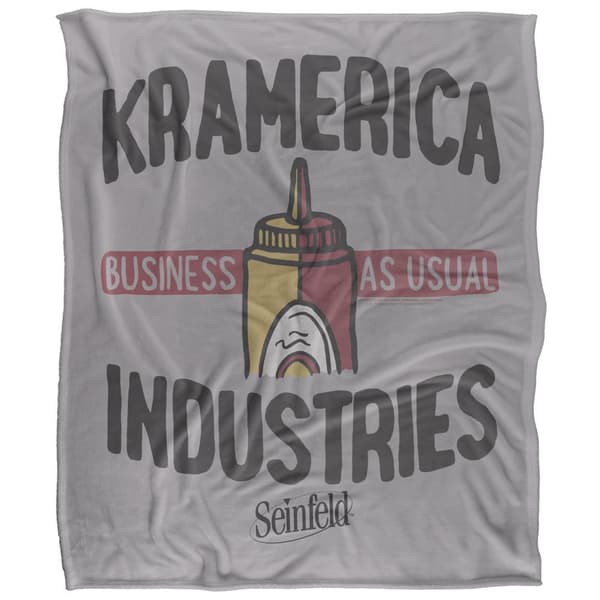 Seinfeld Kramerica Industries Blanket