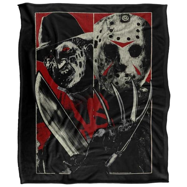Freddy Vs Jason Printed Soft Touch Blanket