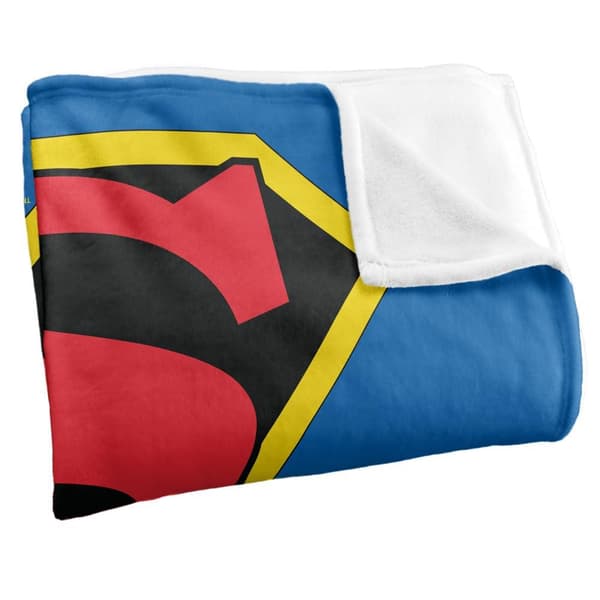 Superman 1941 Shield Blanket