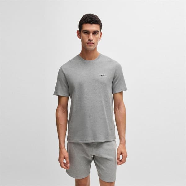 Boss Mens Waffle Knit Structured Pyjama Top