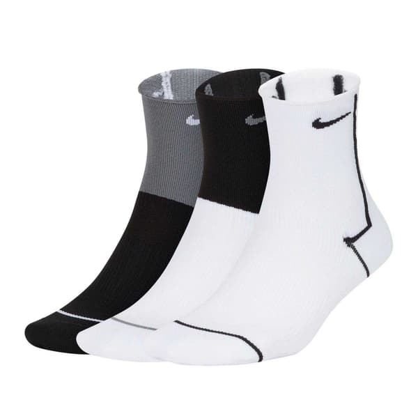 Nike Unisex Vuxen Plus Träningsstrumpor (3-pack)