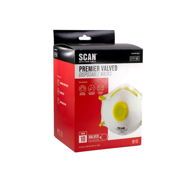 Scan Moulded Disposable Valved Mask