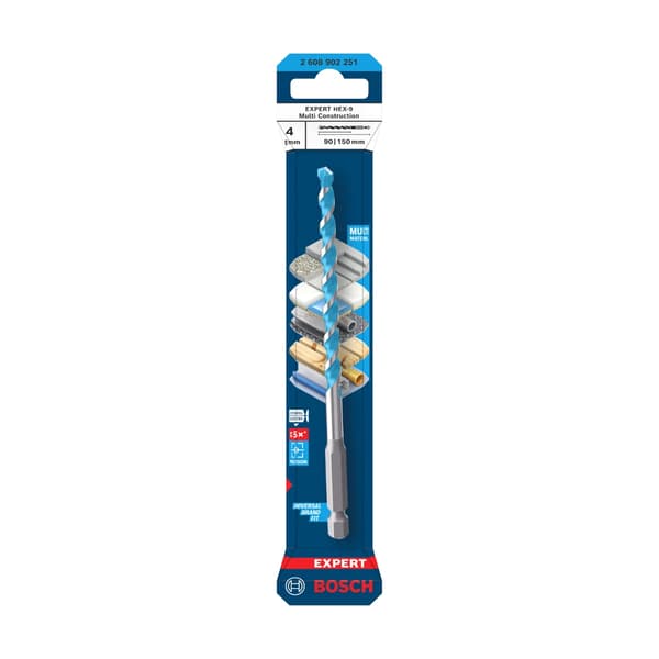 Bosch Expert Hex-9 -kovametalliporanterä