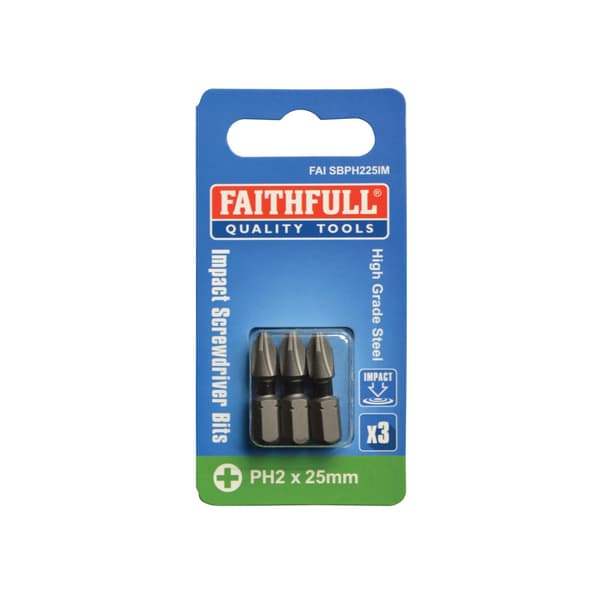 Faithfull Slagskruetrækkerbits, Phillips