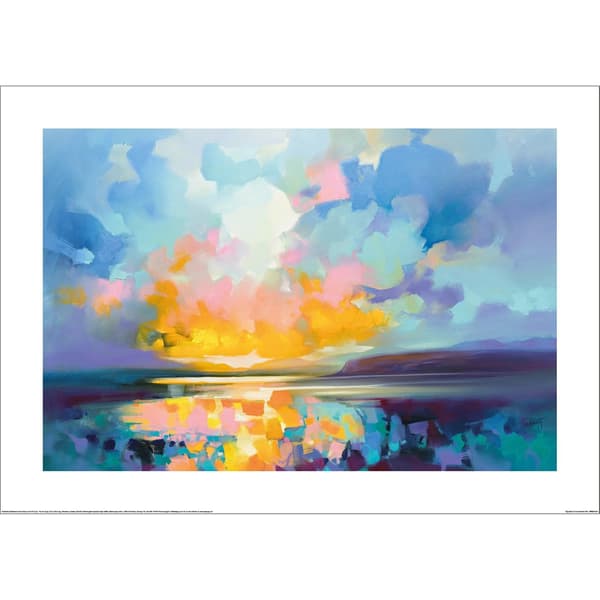 Scott Naismith Skye Blue Konsttryck
