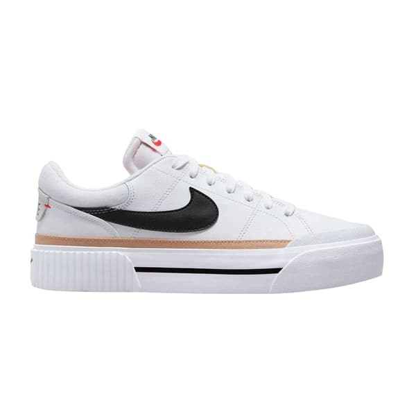 Nike Court Legacy Platåskor i Läder för Dam