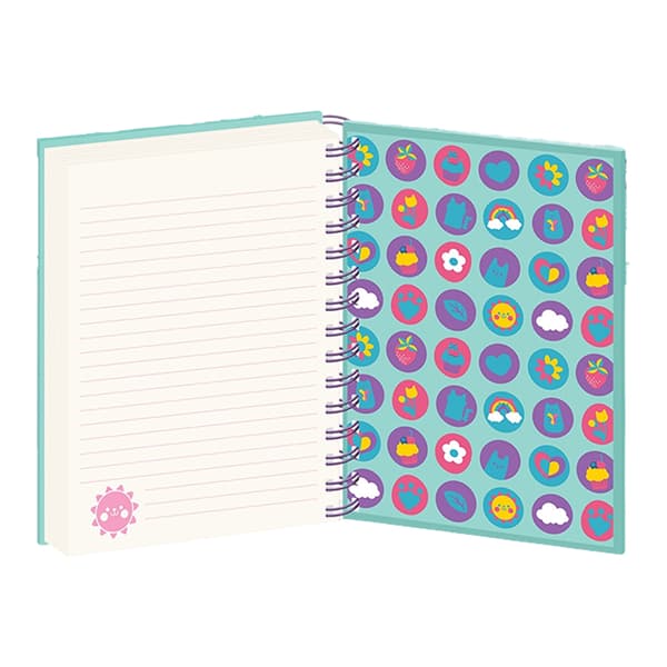 Gabby´s Dollhouse Charm Silicone Wirebound Notebook
